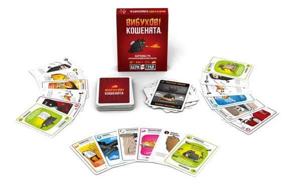 Настольная игра Взрывные котята: Бери и играй (Exploding Kittens: Grab & Game) | Зображення 2