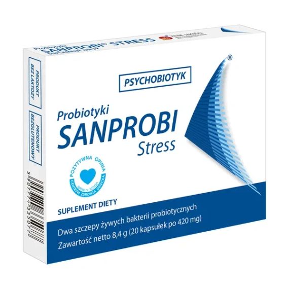 Санпробі Sanprobi Stress, 20 капсул