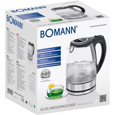 Електрочайник Bomann WKS 6032 G CB (WKS6032GCB) | Зображення 3