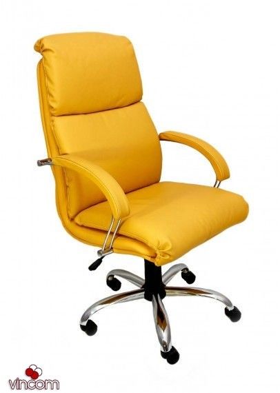 Кресло Новый Стиль NADIR steel chrome comfort (Экокожа) | Зображення 2