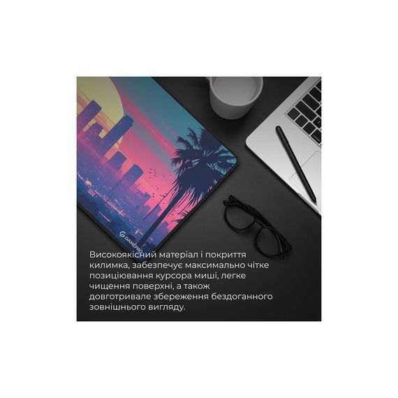 Килимок для мишки GamePro MP275S Speed/Control Black (MP275S) | Зображення 9
