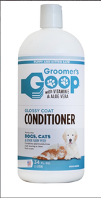 Увлажняющий, питающий, защиGroomer`s Goop Glossy Coat Pet Conditioner,  кондиционер для всех типов шерст454 мл