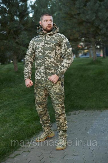 Куртка Soft Shell Tactical піксель ЗСУ | Зображення 5