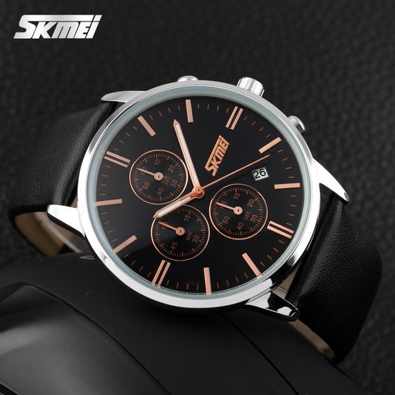 Skmei 9103BKBK Black-Black | Зображення 3
