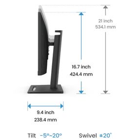 TFT 27" BenQ GW2790T, IPS, 100Hz, 2xHDMI, DP, HAS, Pivot, колонки, чорний