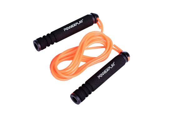 Скакалка PowerPlay 4205 Classic Plus Jump Rope Помаранчева (2,7m.)