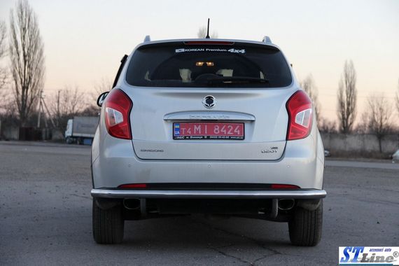 Задняя дуга AK005 (нерж) для SsangYong Korando 2010-2019 | Зображення 1