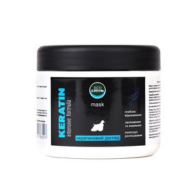 Маска EcoGroom Keratin інтенсивнне оновлення  шерсті 500 мл