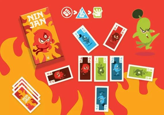 Настільна гра Ninjan (Ніндзян) укр. правила | Зображення 2