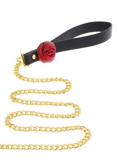 Нашийник з повідцем Taboom Wild Roses Collar & Leash з декоративними трояндами Sex Aura | Зображення 5