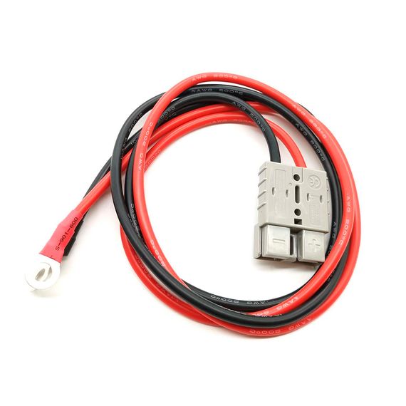Силовий роз'єм живлення SB Anderson 50А 600V з кабелем 10AWG 50см