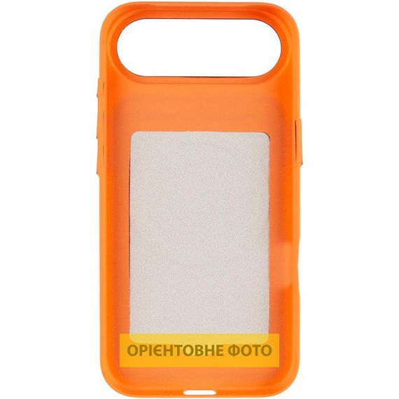Чохол PC Textile Hybrid with Magnetic Fit для Apple iPhone 17 Air (6.5") Orange / Brown | Зображення 2
