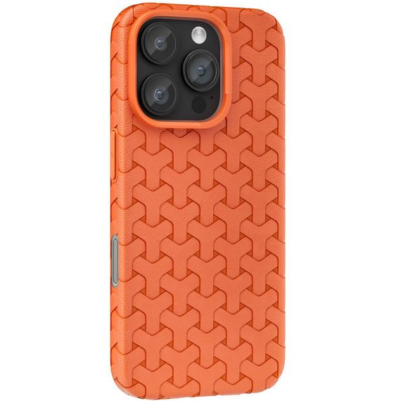 Чехол TPU Weaving для Apple iPhone 16 Pro Max (6.9") Orange