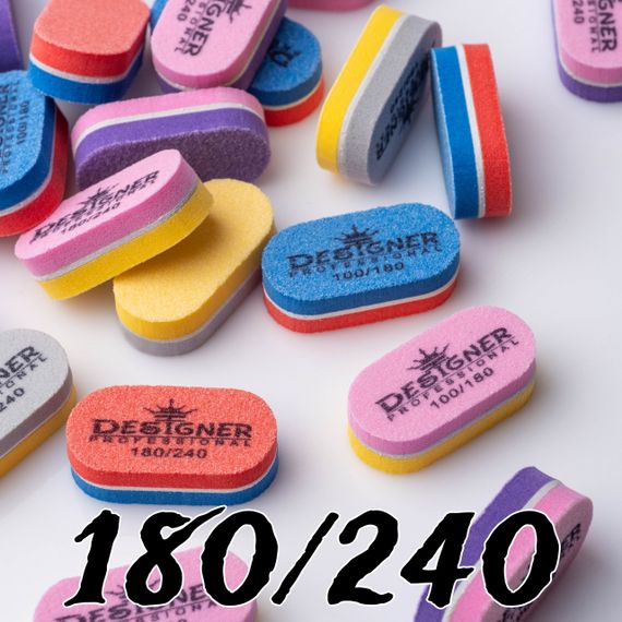 Овальний міні-баф Designer 180/240 (20х40мм)