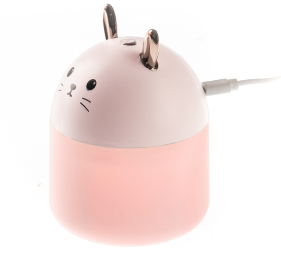 Увлажнитель котик Мини Арома-диффузор Humidifier Meng Chong USB ультразвуковой | Зображення 1