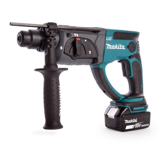 Перфоратор аккумуляторный Makita DHR202Z (1.9 Дж, 1100 мин-1, SDS-PLUS, LXT, без аккумуляторов и зарядного устройства) | Зображення 4