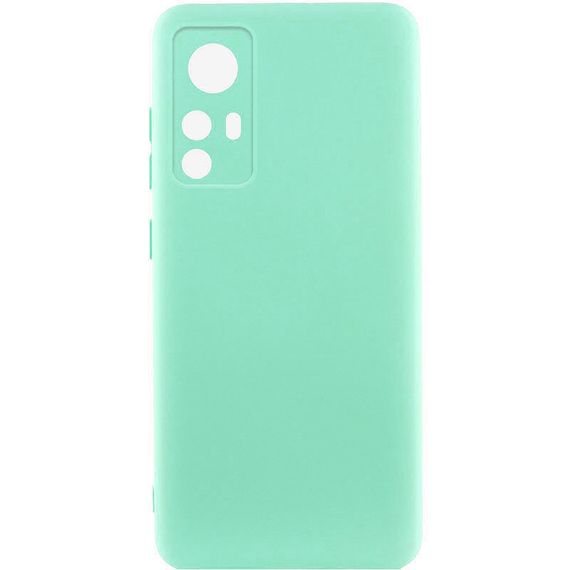 Чохол Candy Silicone для Xiaomi Redmi Note 12s колір Бірюзовий