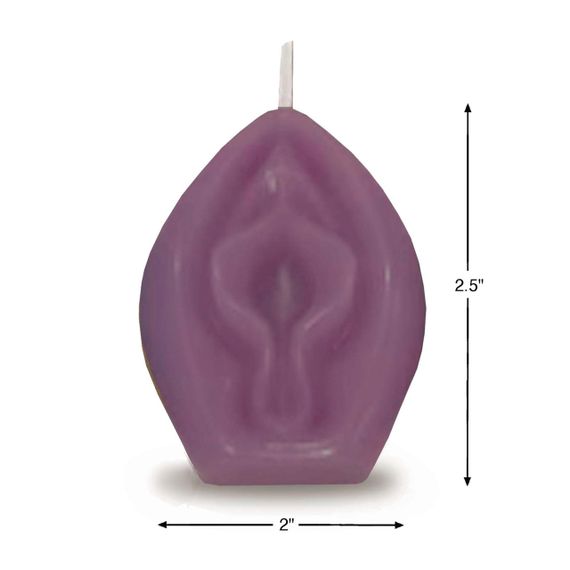 Свічка Eden’s Candle - Vanilla Scented Vagina - Eggplant Sex Aura | Зображення 2