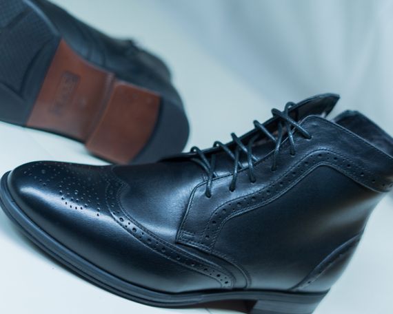 Черевики чоловічі зимові Ікос чорні 43 44 45 розмір | Зображення 2