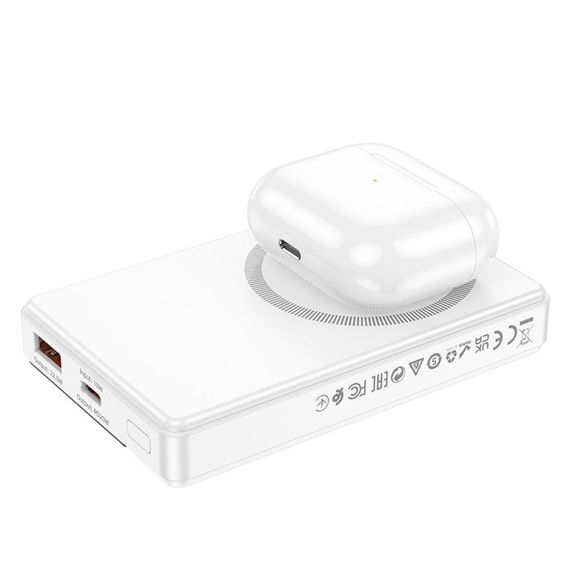 Універсальна Мобільна Батарея Power Bank Borofone BJ49 Astute 22.5W+PD20W magnetic 10000mAh Колір Чорний | Зображення 3