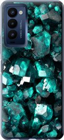 Чехол на Tecno Camon 18p CH7n Кристаллы 2 "3674u-2525-17620"