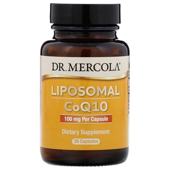 Коэнзим Dr. Mercola Liposomal CoQ10 100 mg 30 Caps MCL-01498