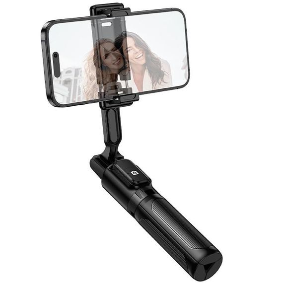 Монопод для селфі Borofone BY14 Graceful mini live broadcast stand Black | Зображення 4