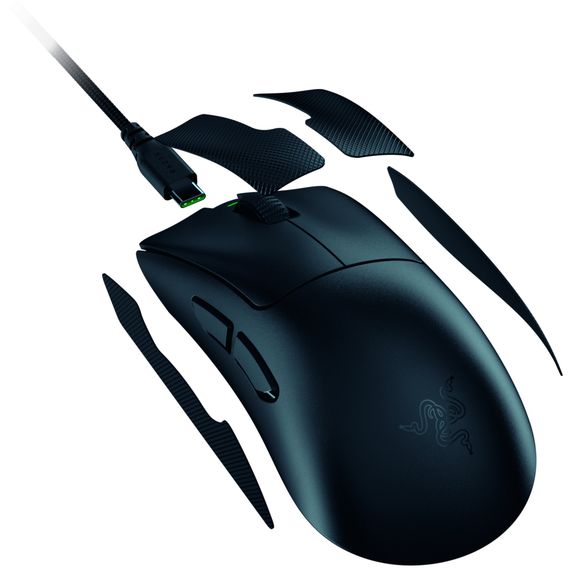 Мишка Razer DeathAdder V4 Pro Wireless/USB Black (RZ01-05330100-R3G1) | Зображення 4