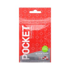 Мастурбатор TENGA Pocket Block Edge Sex Aura