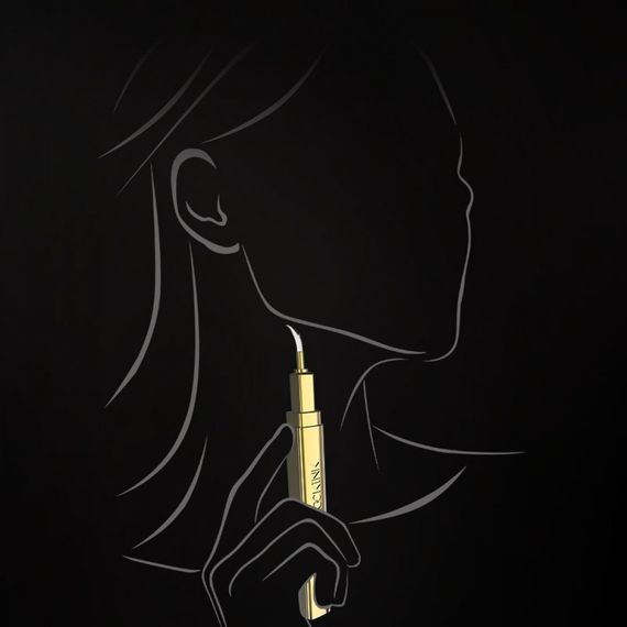 Тіклер-ручка з 5 насадками Lockink, металева, сіра Sex Aura | Зображення 5