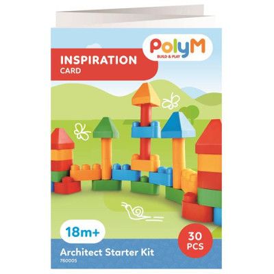 Конструктор PolyM Архитектор 30 деталей (760005) | Зображення 1