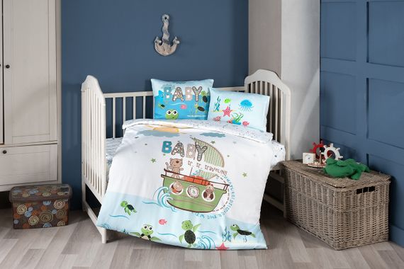 Постільна білизна для новонароджених First Choice Baby Digital Satin 100х150 см. Discover