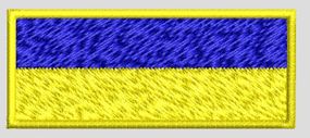 Шеврон флаг Украины 45*30мм