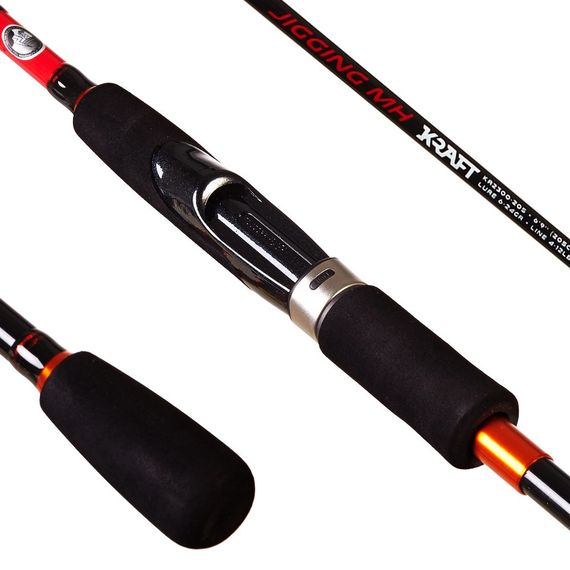 Вудлище Salmo Kraft Jigging MH 6-24g / 2.05m (KR2300-205) | Зображення 1