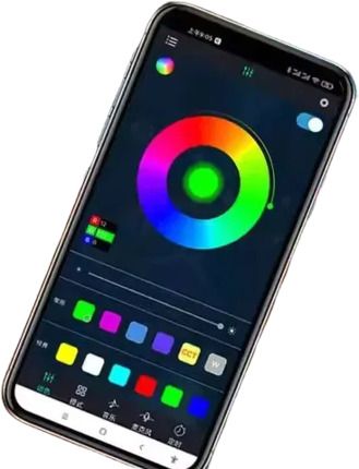 Розумна гірлянда USB 20м з Bluetooth+Пульт Кольорова / Смарт гірлянда RGB / Світлодіодна стрічка XPRO (234574716_501) | Зображення 6
