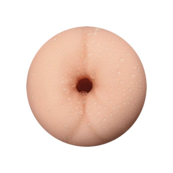 Мастурбатор-анус в колбі Alive Flex Anal M бежевий, 16 х 6.5 см Sex Aura | Зображення 3