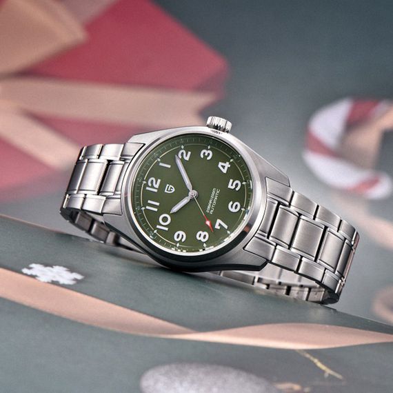 Годинник P2agani Design PD-1717 Silver-Green | Зображення 4