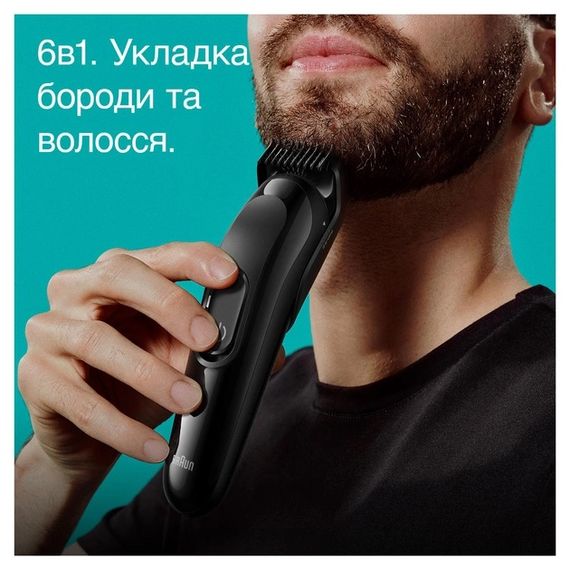 Тример Braun MGK3410 6 Вт чорний | Зображення 1