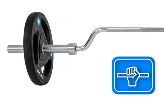 Гриф олімпійський для присідань Thunder 244/50 (SQUAT-BAR-224/50) | Зображення 6