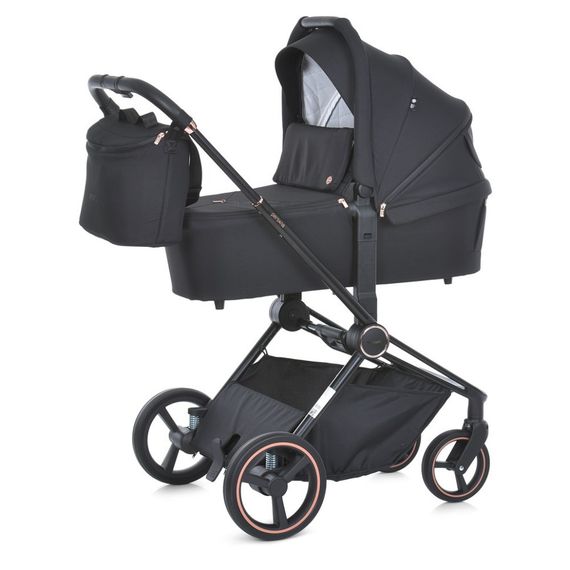 Коляска детская универсальная 2 в 1 PERSONA ME 1091-B Black | Зображення 7