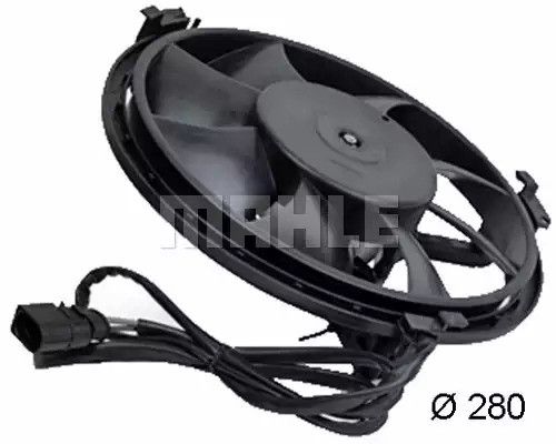 Вентилятор радіатора PASSAT/A4/A6/A8 94-05 (280 мм), MAHLE/KNECHT (CFF166000S) | Зображення 3