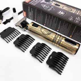 Острые профессиональные машинки для стрижки волос RAF, Окантовочная машинка для стрижки аккумуляторная DT-67