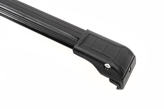 Поперечный багажник на интегрированые рейлинги WingBar (2 шт) Черный для Mercedes GLA X156 2014-2019 гг | Зображення 4
