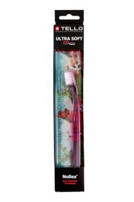 Дитяча зубна щітка Tello Junior 4480 Ultra Soft Black (від 5 до 10 років), рожева