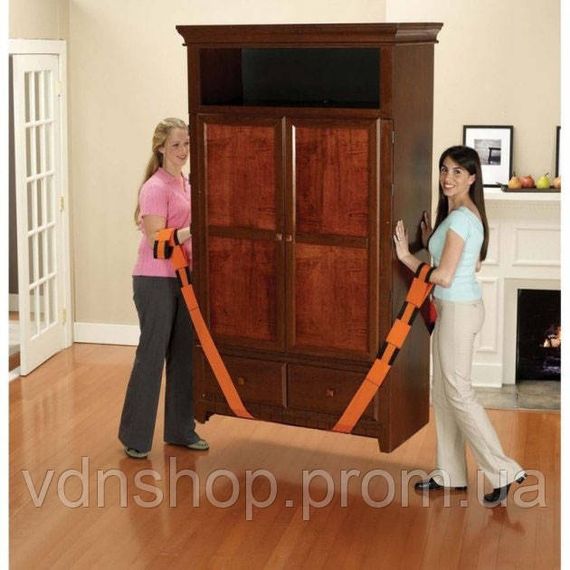 Ремни для переноса мебели Carry Furnishings Easier 2 шт до 200 кг 2.5 м SB-57 | Зображення 4