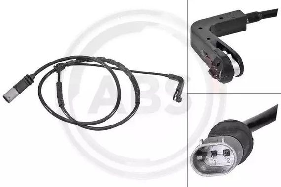 Датчик гальмівних колодок BMW X5/X6 3.0-4.8 06-14 — задній, ABS (39639)