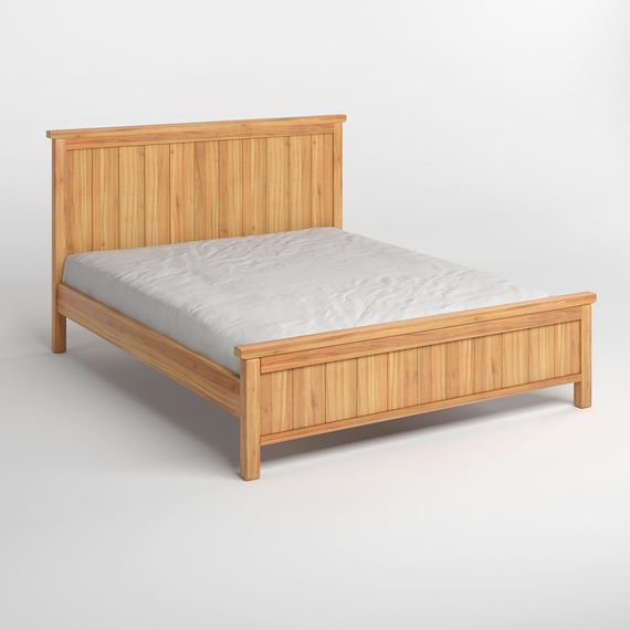 Двоспальне ліжко Mebigrand Вірджинія Горіх світлий 140х190 см (MBG-1597) | Зображення 1