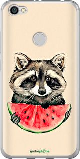 Чохол на Xiaomi Redmi Note 5A Prime Єнотик з кавуном "4605u-1063-2448"