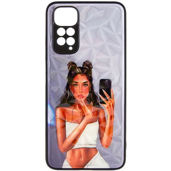 TPU+PC чохол Prisma Ladies для Xiaomi Redmi Note 11 (Global) / Note 11S TPU+PC, Black in White | Зображення 1