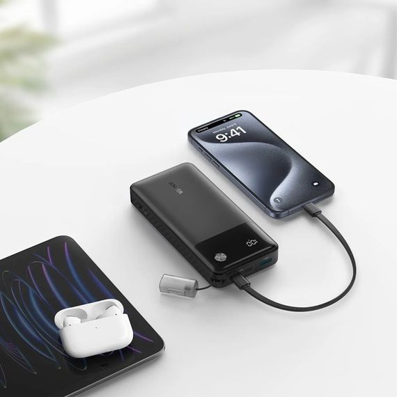 Портативний зарядний пристрій Anker PowerCore - 20000 mAh 30W PD Black | Зображення 5